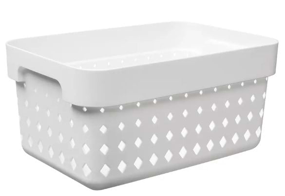Корзина для хранения Plast Team Seoul S белый (6023)