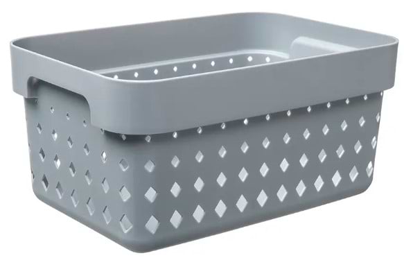 Корзина для хранения Plast Team Seoul S серый (6023.3)