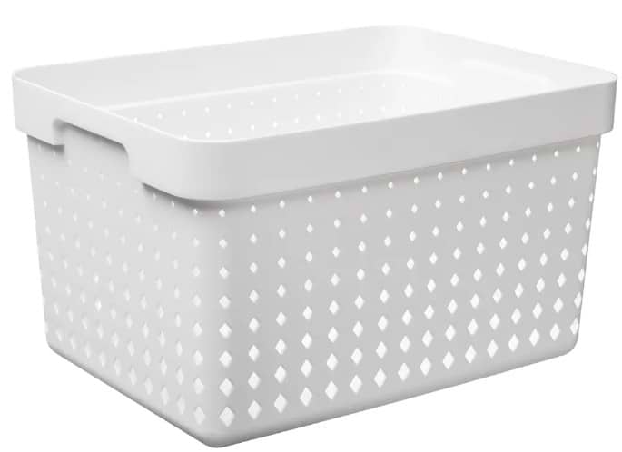 Корзина для хранения Plast Team Seoul L белый (6025)