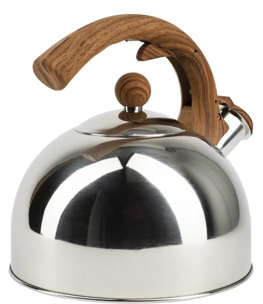 Фото - Чайник металевий Bergner Coffee & tea lovers 2,3 л (BG-37305-MM)