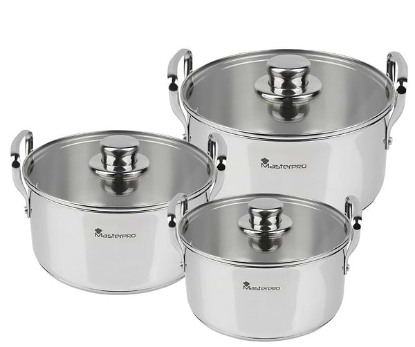 Фото - Набір посуду Masterpro Smart 6 пр. (BGMP-2145)