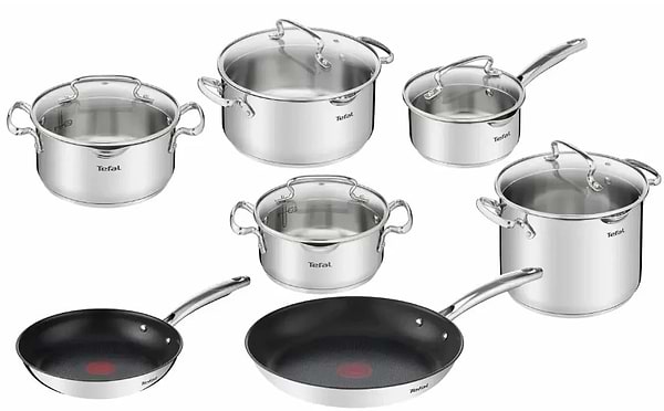 Фото - Уценка - Набор посуды Tefal G732SC55 Duetto+ 12 пр