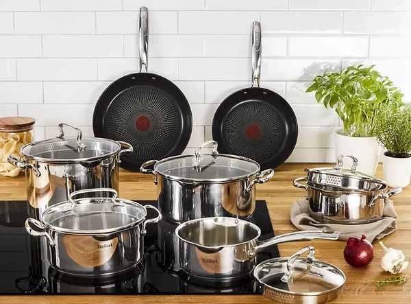 Фото - Уценка - Набор посуды Tefal G732SC55 Duetto+ 12 пр