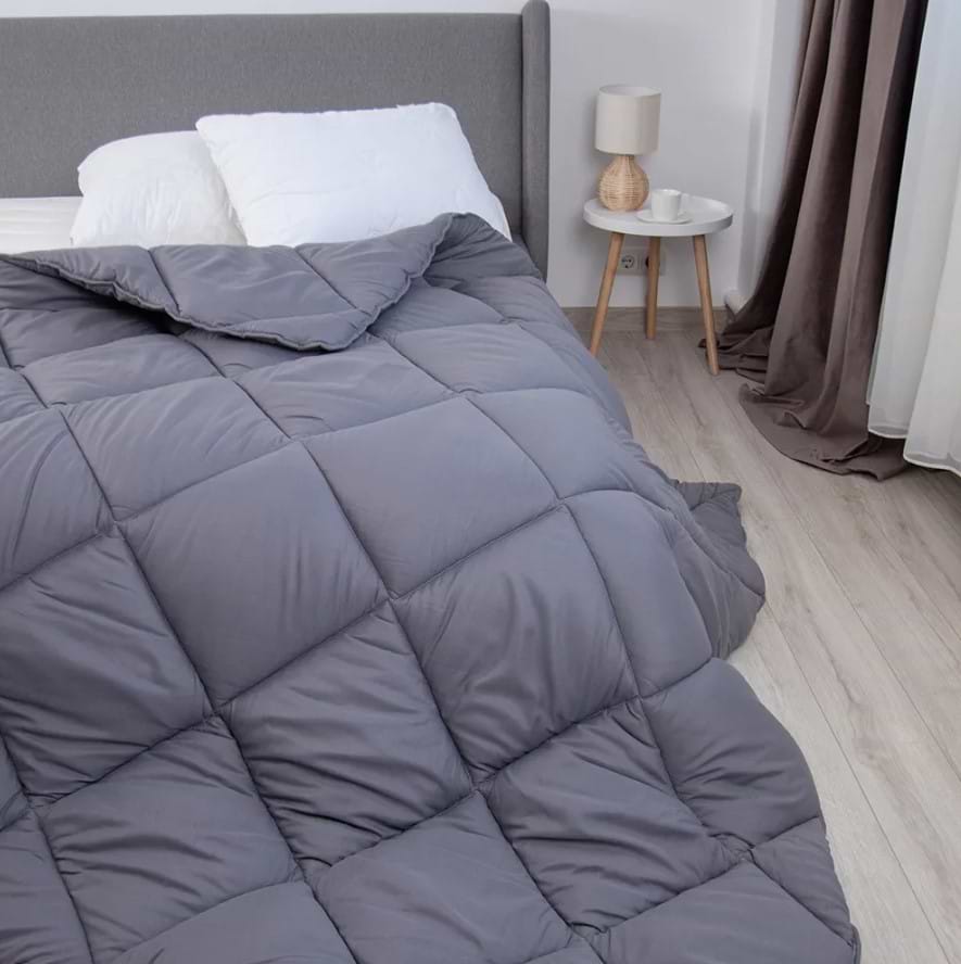 Ковдра зимова двоспальна євро ТЕП Alaska 200х220 см Серый (1-00154_28262)