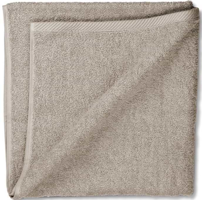 Полотенце банное Kela Ladessa серый 70х120 см (23168)