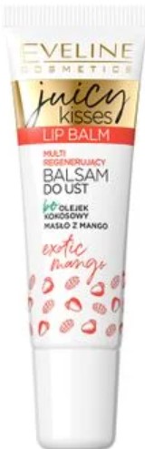Бальзам для губ EVELINE Juicy Kisses: Mango Smoothie 12 мл (5903416007418)