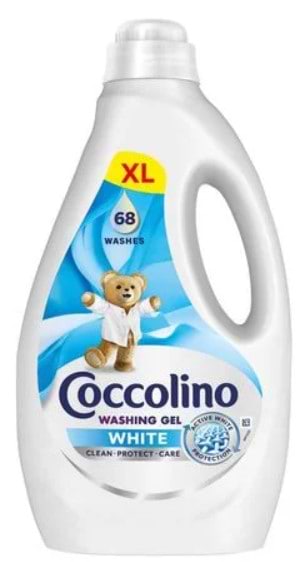 Гель для прання Coccolino CARE д/білих речей 2,72 л - Фото 1