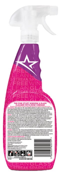 Фото - Засіб для чищення скла PINK Stuff Rose Vinegar 750 мл (PSGWCRV750)