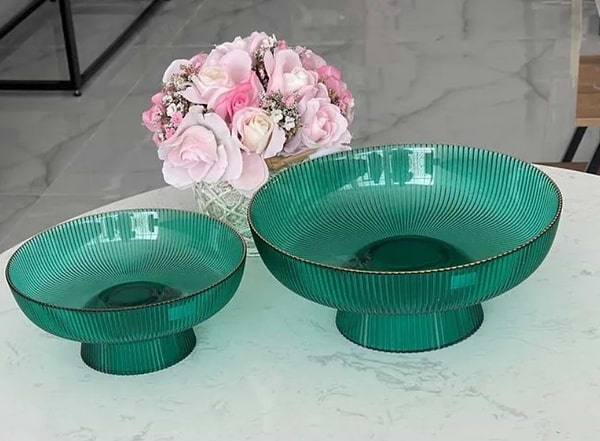 Фото - Ємність для фруктів Viva EDGE GREEN 14.5х7 см (B100061)