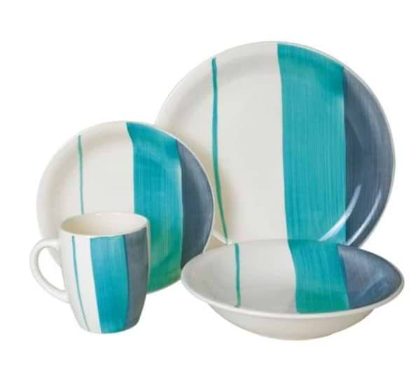 Фото - Тарілка обідня Keramia 26,6 см Blue Turquoise (24-237-092)