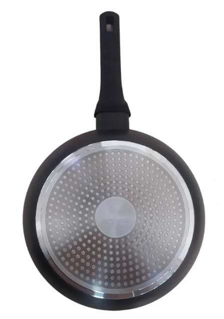 Фото - Сковорода універсальна Krauzer 20 см Carbon (FG07-20 77211)