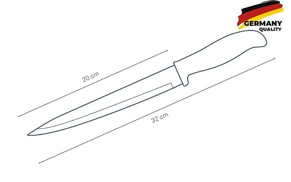 Фото - Нож для мяса Kela Acida 20 см (11404)