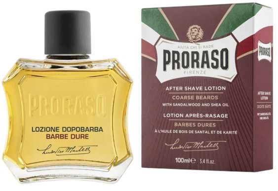 Лосьон после бритья Proraso с Маслом Ши и Сандаловым маслом 100 мл (8004395004720)