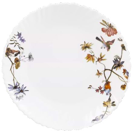 Тарелка обеденная Vittora V-220HB Радостные птички Wave 220 мм