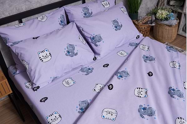 Фото - Комплект постільної білизни Moon&Star Бязь Gold Люкс Hello Kitty 175х210 (MS-820004031)