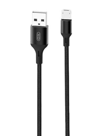 Кабель синхронізації даних XO NB143 micro 1m Black (6920680870660)