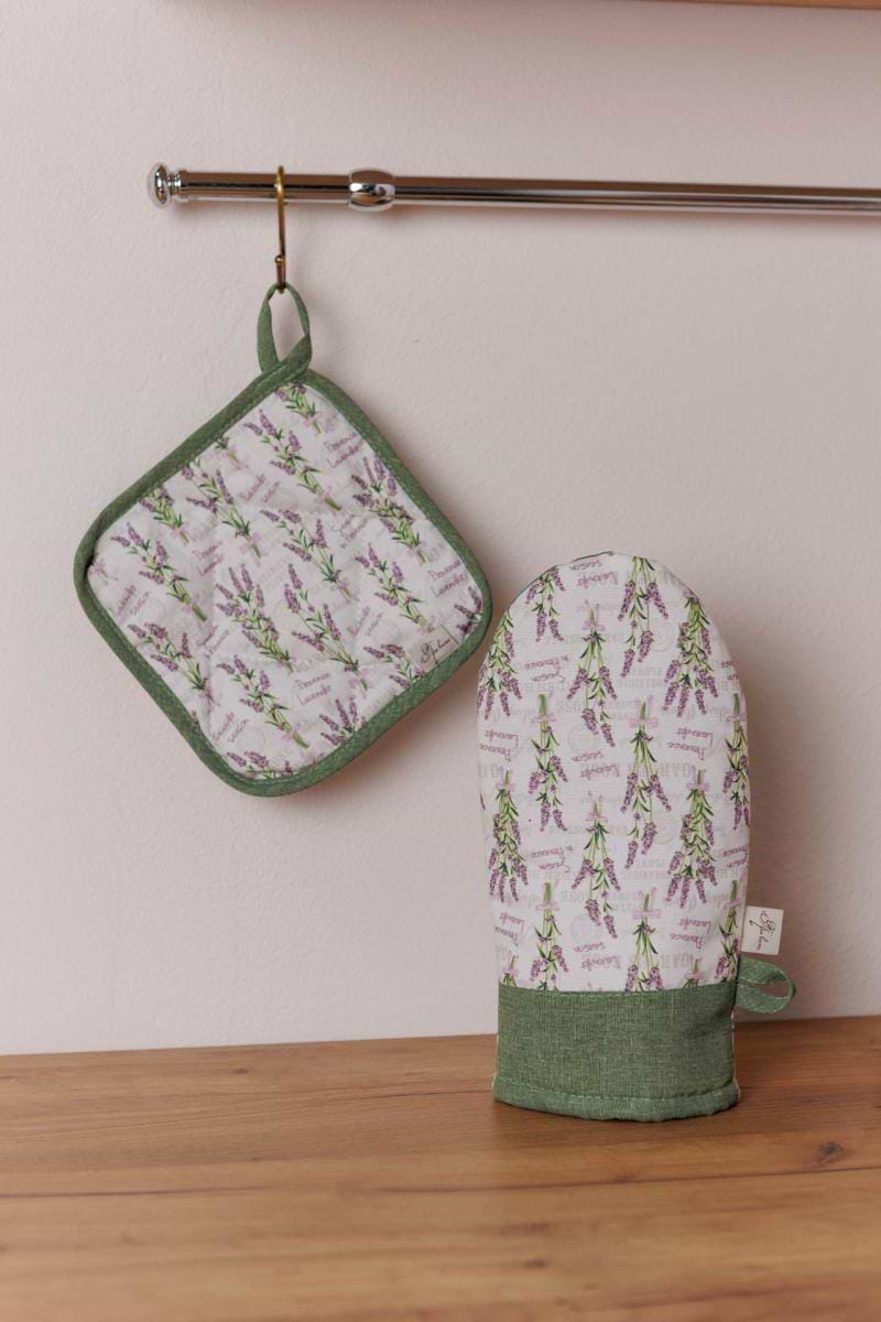 Фото - Прихватка Прованс Соцветия лаванды 20х20 см (043207)