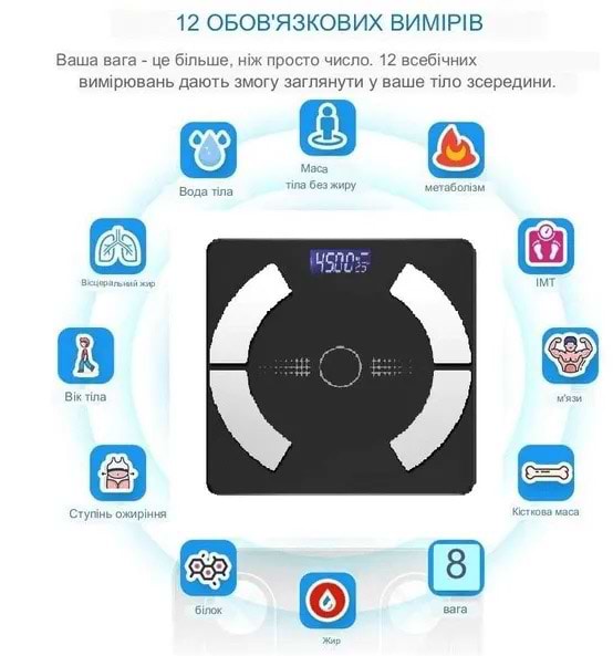 Фото - Смарт-ваги підлогові Scale one TZC009