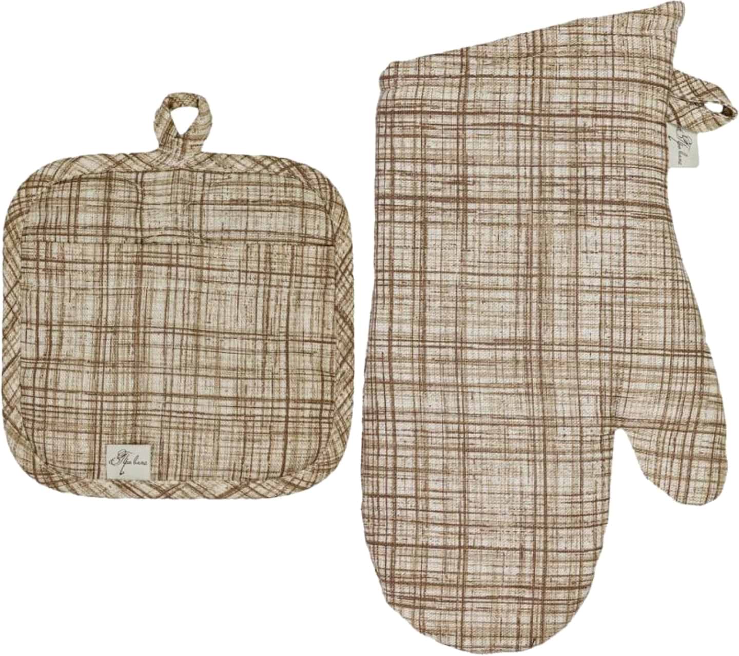 Набір прихваток Прованс Тереза ​​Клітинка 20х32 см (034888)