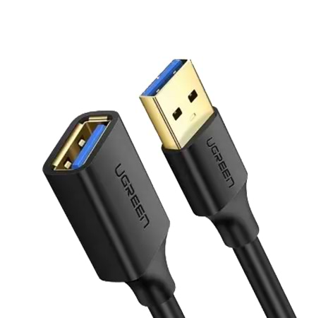 Фото - Кабель USB Type-A - USB Type-A UGREEN US129 USB AM-AF USB3.0 3m (30127)