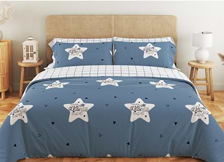 Фото - Комплект постельного белья ТЕП Soft dreams Twinkle Stars (2-03859_25350)