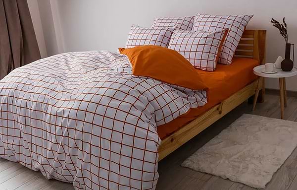 Фото - Комплект постельного белья ТЕП Happy Sleep Terracotta Check (2-03794_25229)