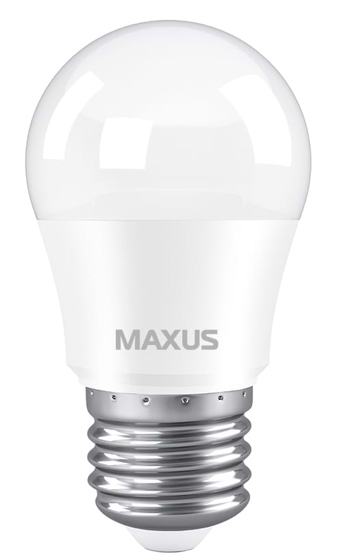 Фото - Лампочка светодиодная Maxus G45 5W 4100K 220V E27 (1-LED-742)