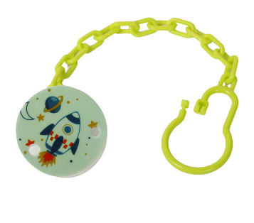 Фото - Держатель пустышек Lindo зеленый (Pk 222 зел)