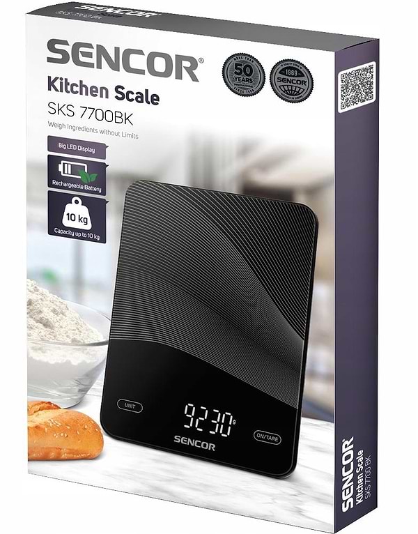Фото - Ваги кухонні Sencor SKS7700BK