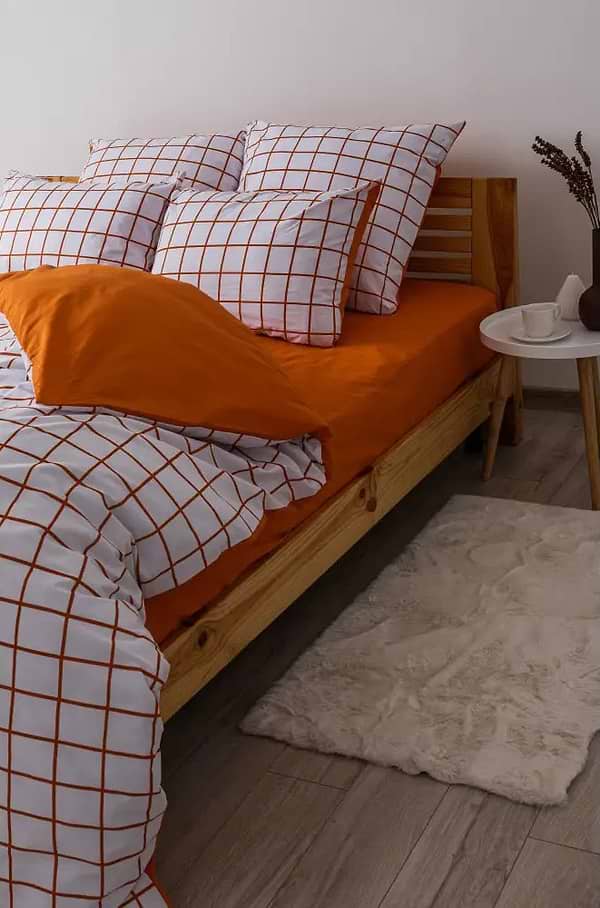 Фото - Комплект постельного белья ТЕП Happy Sleep Terracotta Check (2-03794_25229)