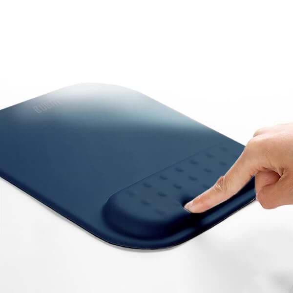 Фото - Коврик для мыши BUBM с подушкой под запястье Синий