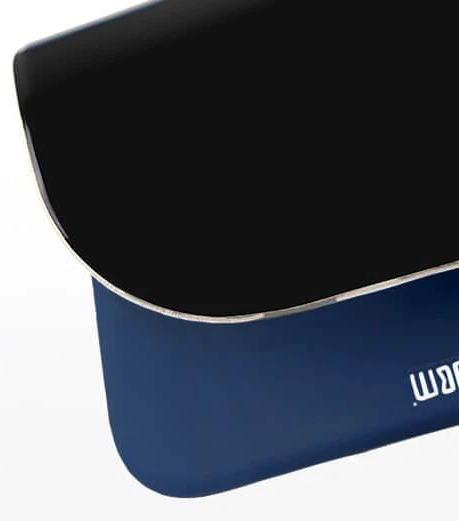 Фото - Коврик для мыши BUBM с подушкой под запястье Синий