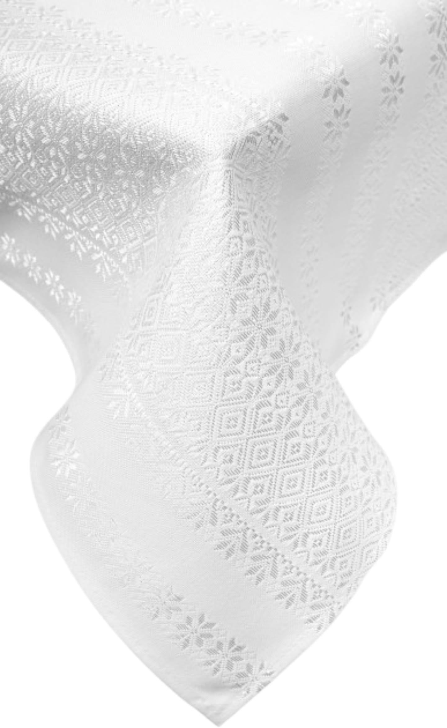 Скатертина прямокутна Едельвіка 250х145 см біла (540-18/00)