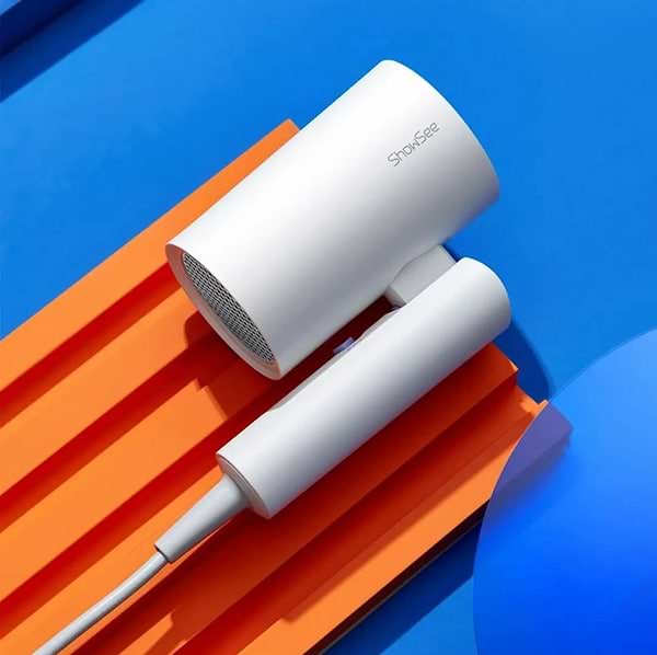 Фото - Уцінка - Фен Xiaomi ShowSee Hair Dryer 1800W White (SHWS-A4-W-EU)