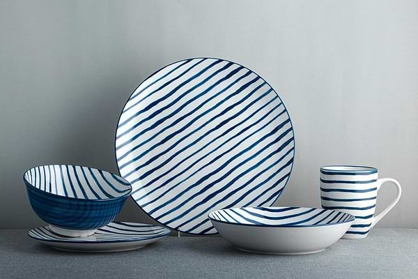 Фото - Тарелка обеденная Vittora Океан 265 мм (VT-P-1265О)