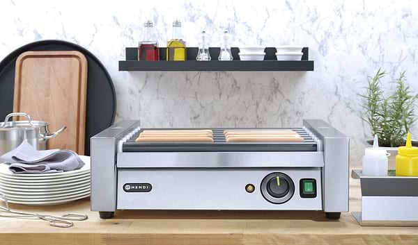 Фото - Гриль-барбекю електричний Hendi для хот-догів (268506)