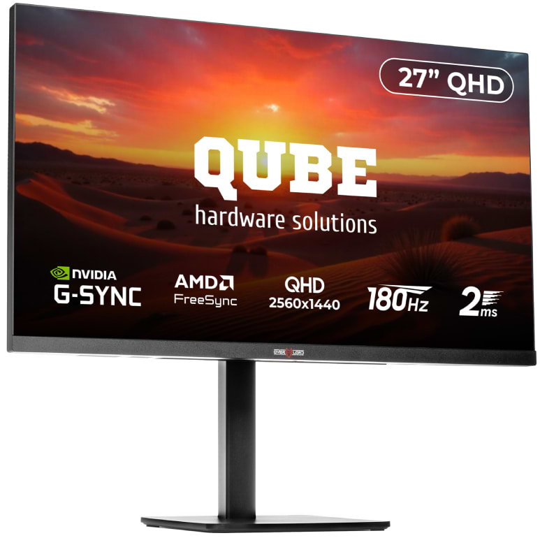 Монитор игровой QUBE Overlord (G27Q180HC) - Фото 1