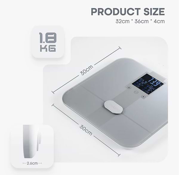 Фото - Смарт-ваги підлогові Naipo NP-BS02