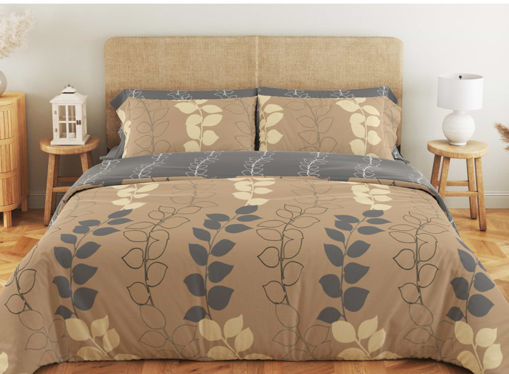 Комплект постільної білизни ТЕП Soft dreams Grey Leaf (2-03860_25851)