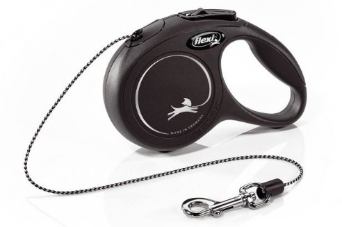 Поводок-рулетка для собак Flexi Classic XS 3 м Черный (4000498022429)