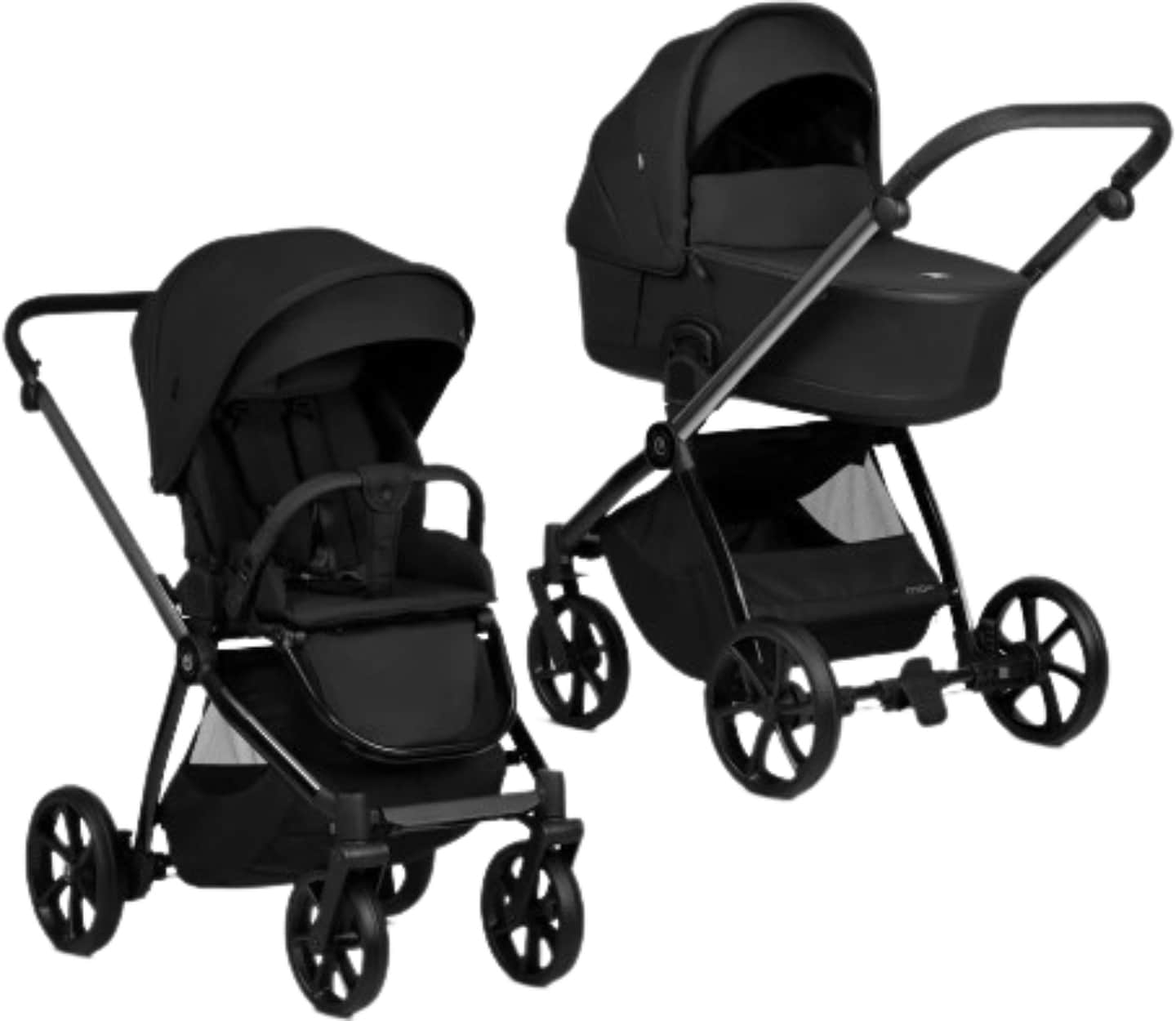 Коляска універсальна 2 в 1 Tutis Mio 3 Plus ESSENTIAL Obsidian