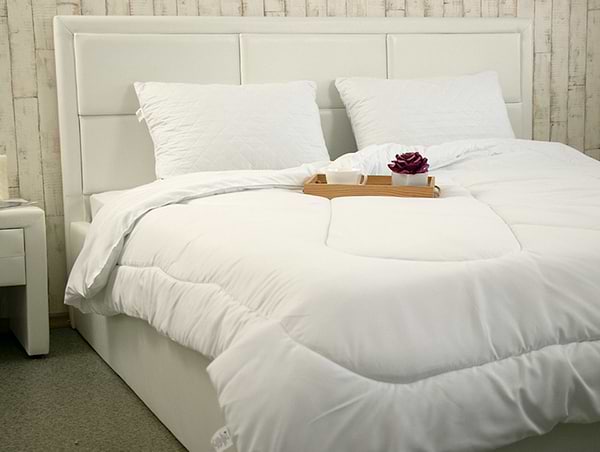 Фото - Набір ковдра євро + 2 подушки Руно 200х220 + 50х70 (925.52СЛБ_Білий)