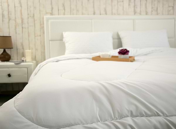 Фото - Набір ковдра євро + 2 подушки Руно 200х220 + 50х70 (925.52СЛБ_Білий)