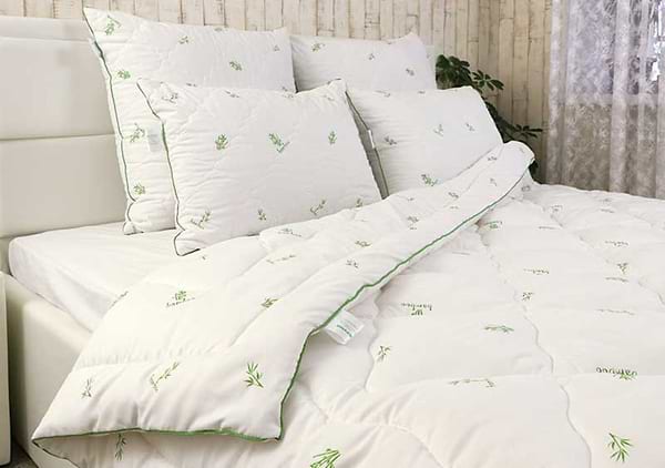 Фото - Набір ковдра євро + 2 подушки Руно 200х220 + 50х70 (925.52_Bamboo Style)