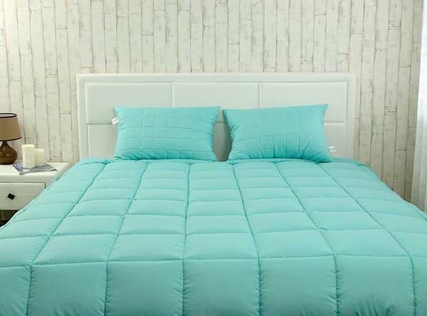 Фото - Набор одеяло евро + 2 подушки Руно 200х220 + 50х70 (925.52_Mint)