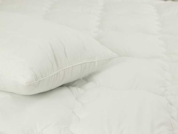 Фото - Набір ковдра євро + 2 подушки Руно 200х220 + 50х70 (925.52_Warm Silver)