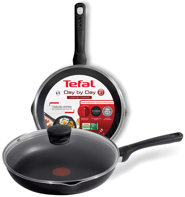 Фото - Сковорода універсальна Tefal B558SET Day by Day 26 см