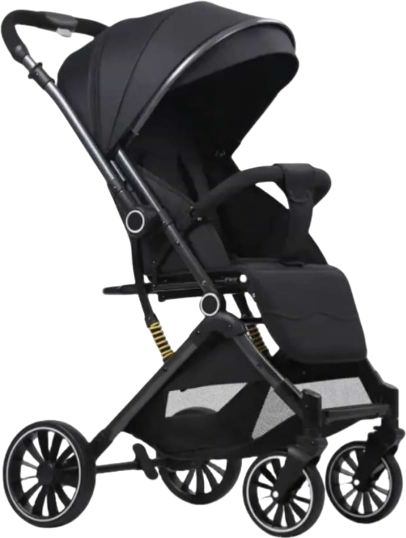 Коляска прогулянкова 525Baby Black - Фото 1