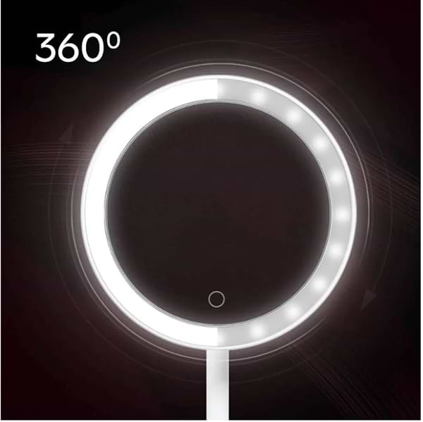 Фото - Косметичне дзеркало Xiaomi DOCO Daylight Mirror HZJ001 USB (XMDDMЗpink)