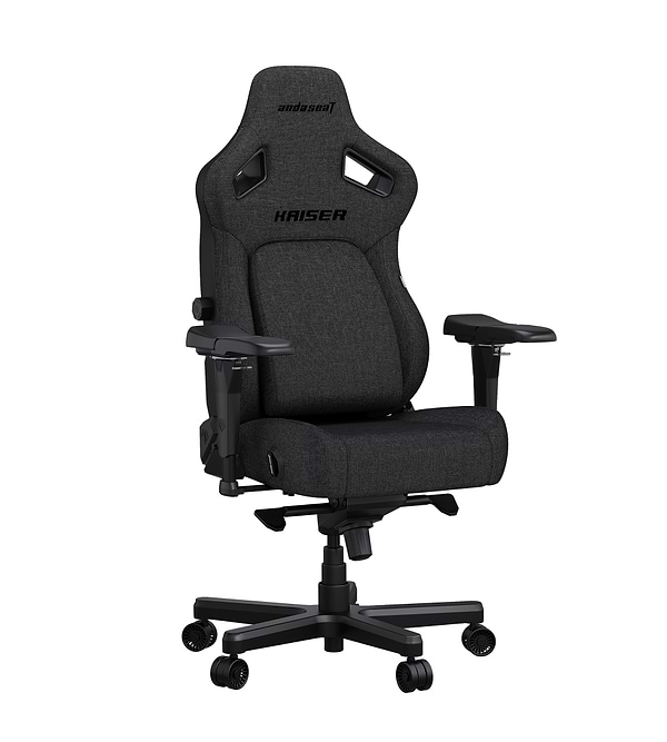 Фото - Кресло для геймеров Anda Seat Kaiser 4 Size L Dark gray Linen Fabric (AD12YDDC-L-20-GB-CF)